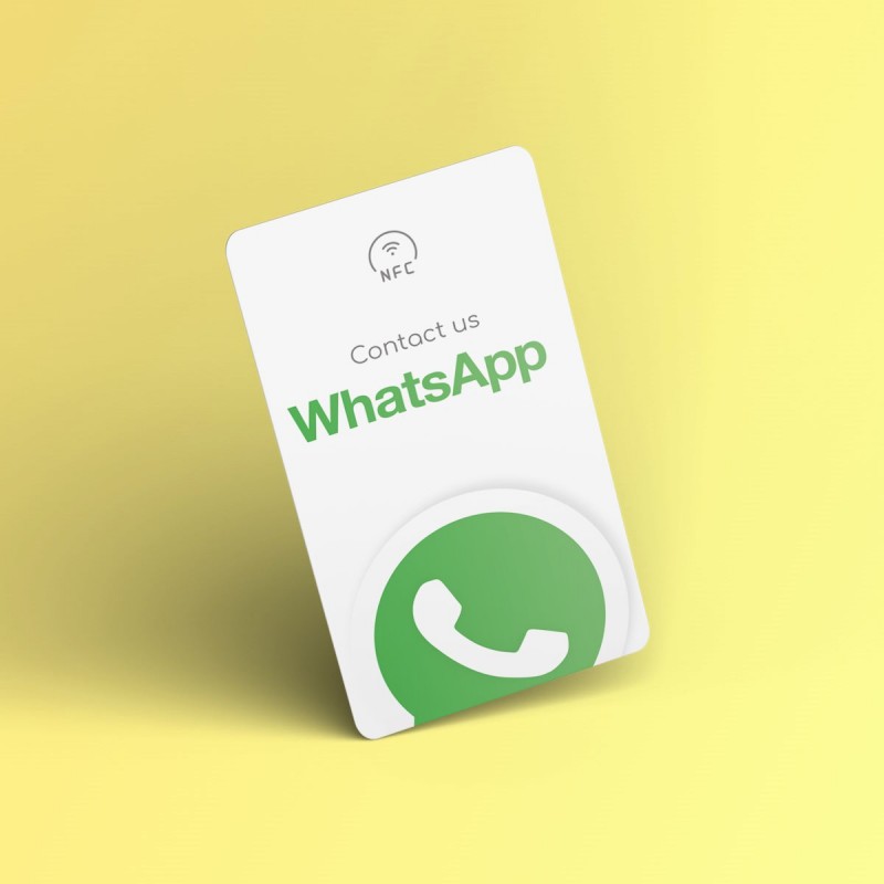 iNFC WhatsApp İletişim Kartı - NFC, QR